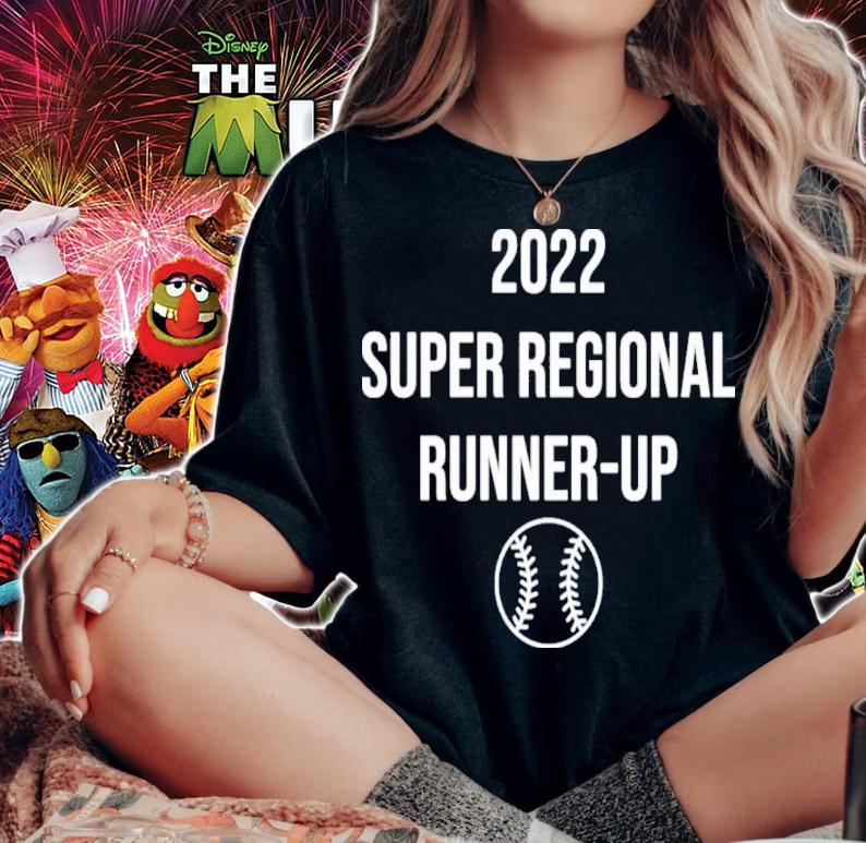 2022 Super Regional Runner Up Super Runner Up Shirt t-shirt woman shirt