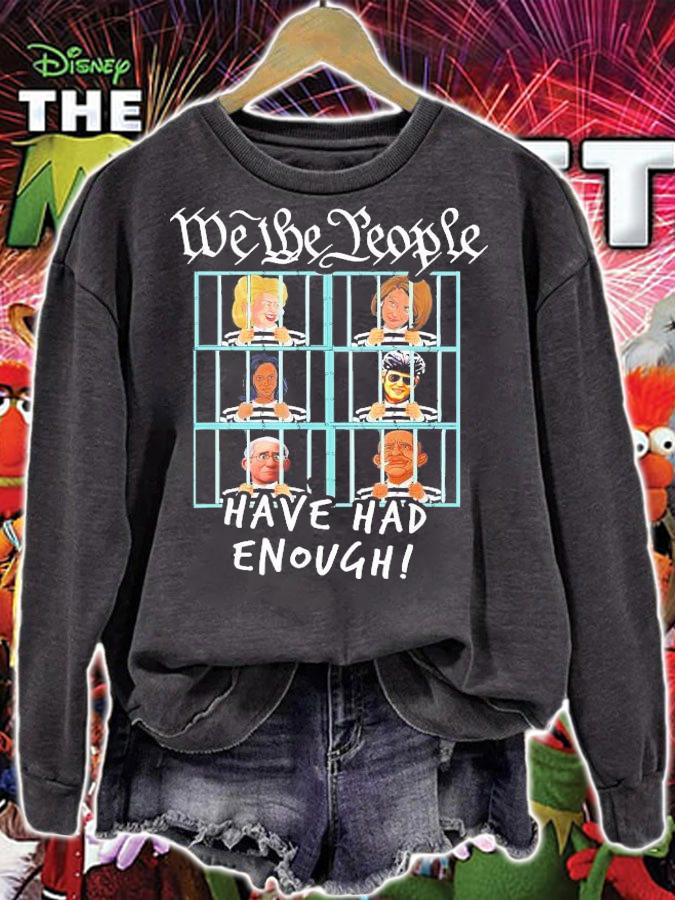 Arrest Biden We the People Have Had Enough Trump T-Shirt t-shirt