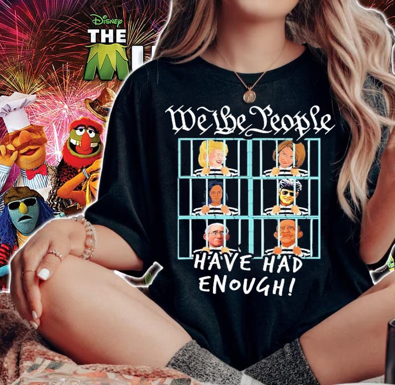 Arrest Biden We the People Have Had Enough Trump T-Shirt t-shirt