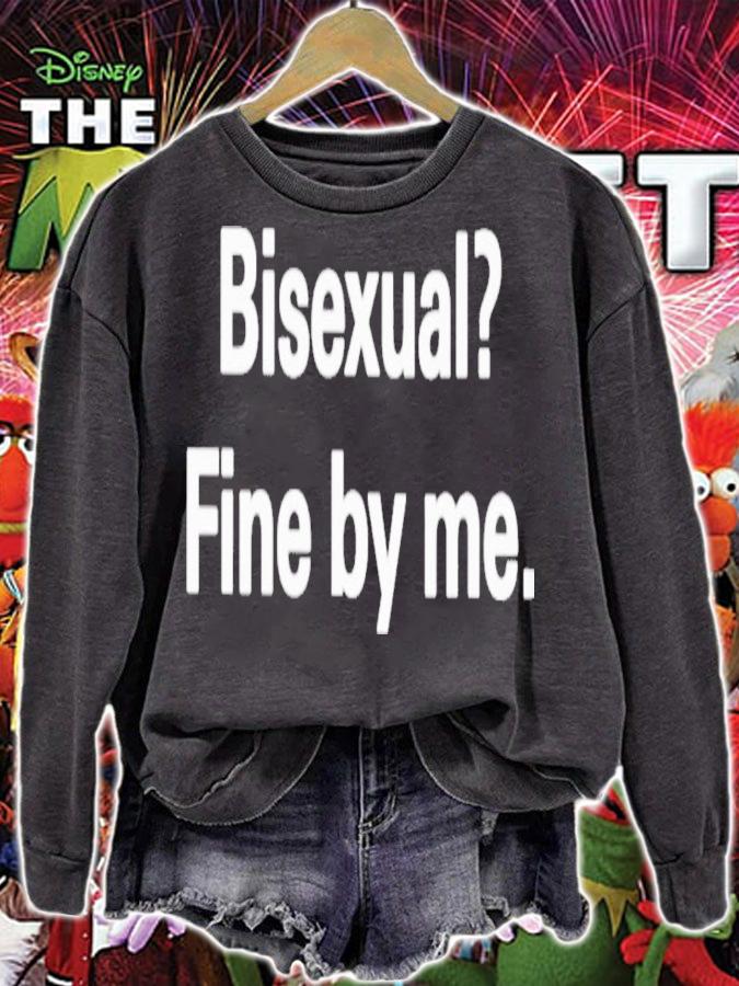 Bisexual Fine By Me T-Shirt t-shirt
