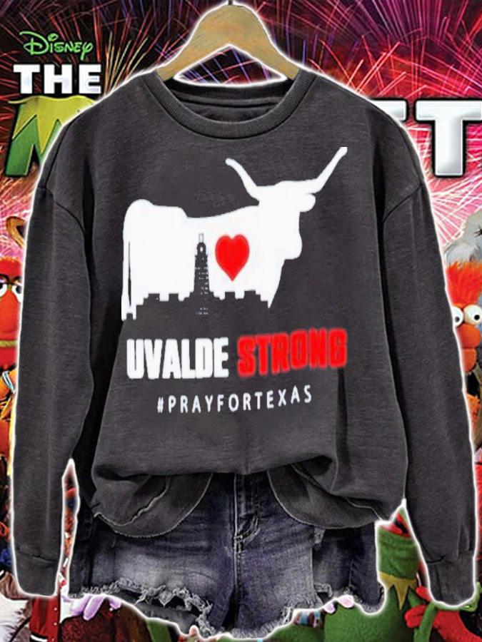 Buffalo City Uvalde Strong Pray For Texas Anti Gun Pray For Texas Shirt t-shirt