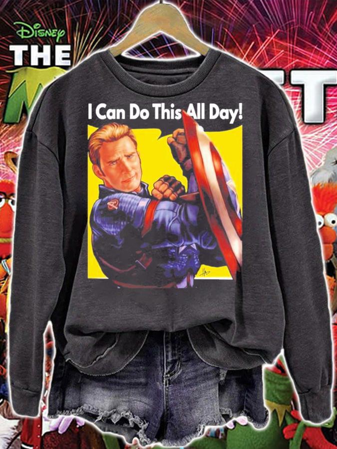 Cap Can Do It Captain America Shirt t-shirt