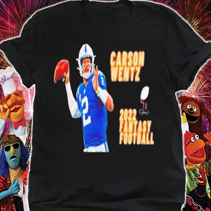 Carson Wentz Washington Commanders Fantasy Football 2022 Shirt t-shirt shirt