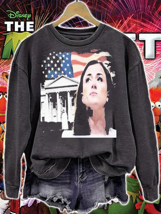 Cassidy Hutchinson USA Flag Shirt t-shirt