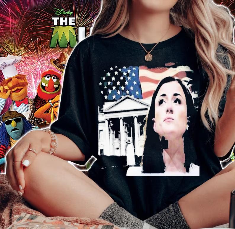 Cassidy Hutchinson USA Flag Shirt t-shirt