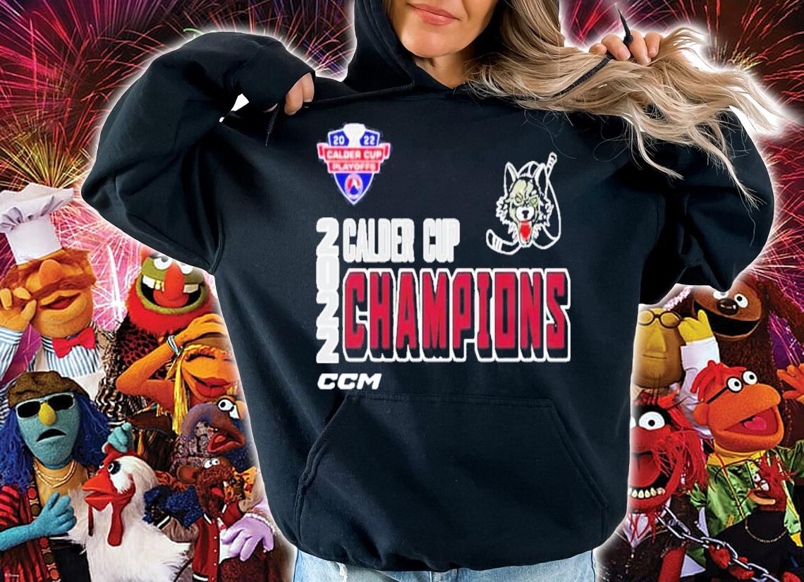 Chicago Wolves 2022 Calder Cup Champions Locker Room T-Shirt t-shirt