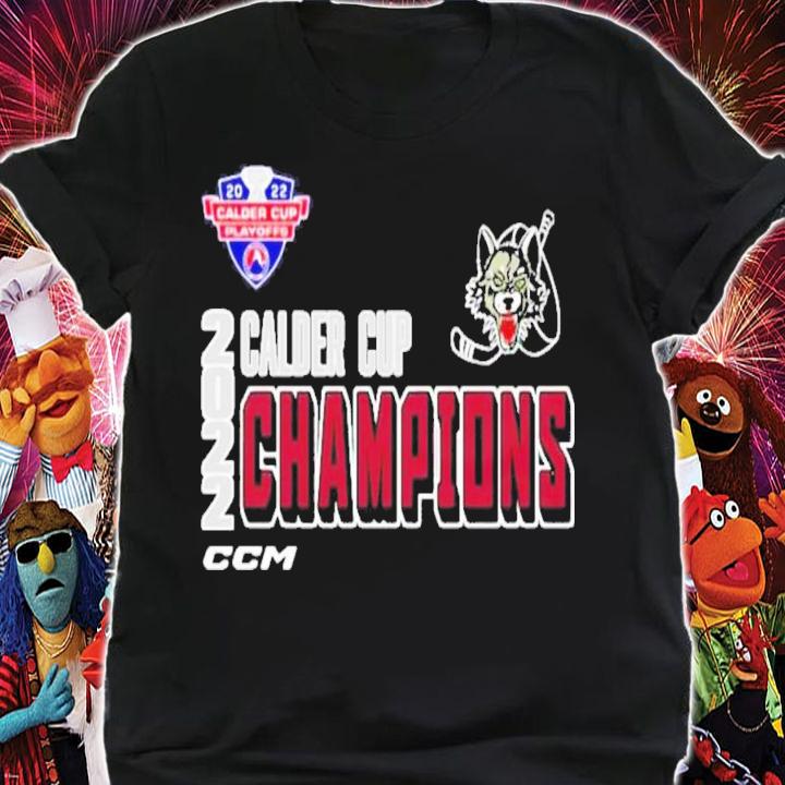 Chicago Wolves 2022 Calder Cup Champions Locker Room T-Shirt t-shirt