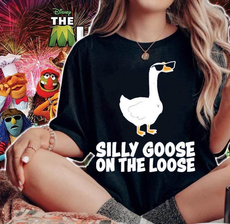 Silly Goose On The Loose Shirt t-shirt woman shirt