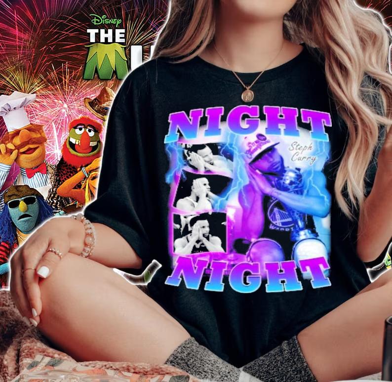 Steph Curry Night Night 90s Vintage Shirt t-shirt