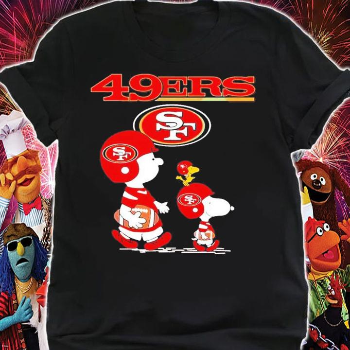 Super Bowl San Francisco 49ers Snoopy The Peanuts Shirt t-shirt shirt