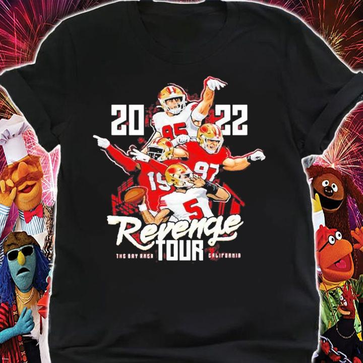 Tampa Bay Buccaneers Revenge Tour The Bay Area California Shirt t-shirt