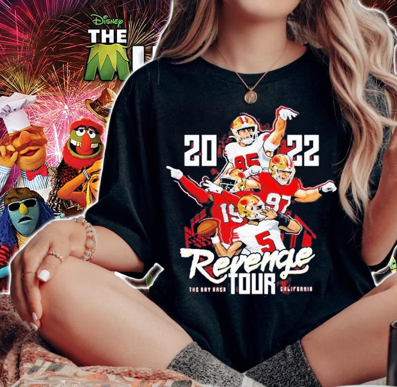 Tampa Bay Buccaneers Revenge Tour The Bay Area California Shirt t-shirt
