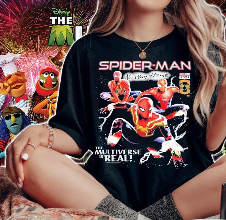 The Multiverse Is Real Spider-Man No Way Home Comics T-Shirt t-shirt