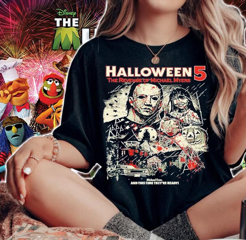 The Revenge Of Michael Myers Halloween 5 Shirt t-shirt woman shirt