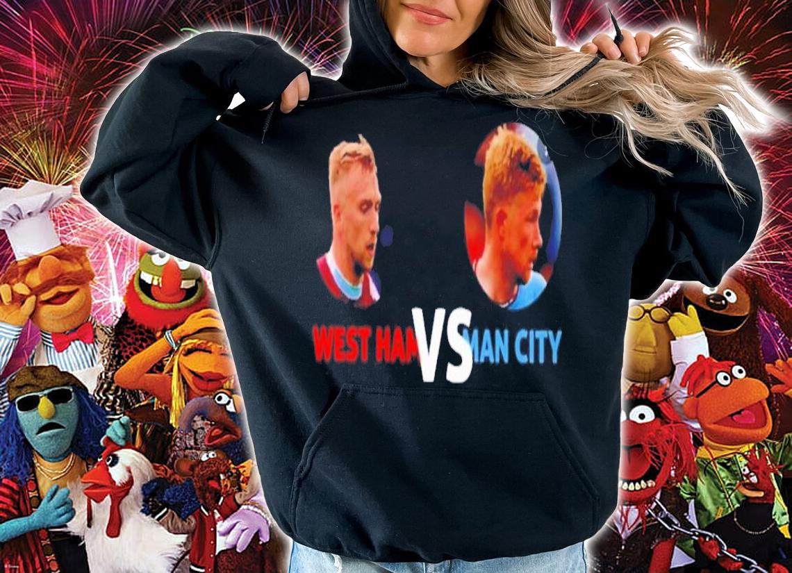 West Ham Vs Man City Shirt t-shirt