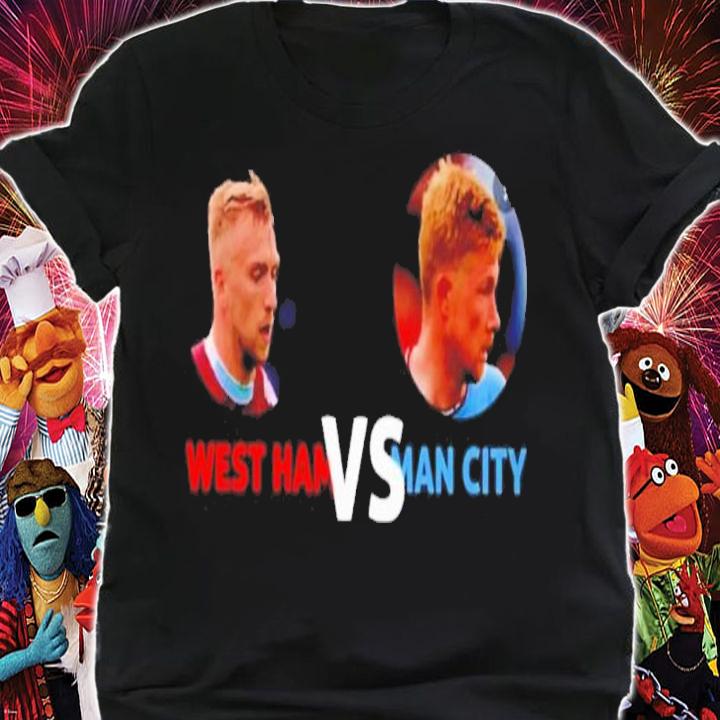 West Ham Vs Man City Shirt t-shirt