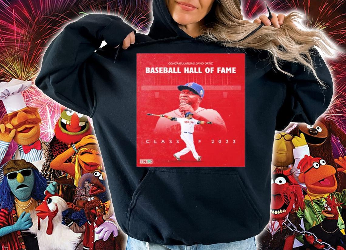Congratulations David Ortiz Baseball Hall Of Fame Class Of 2022 Shirt t-shirt