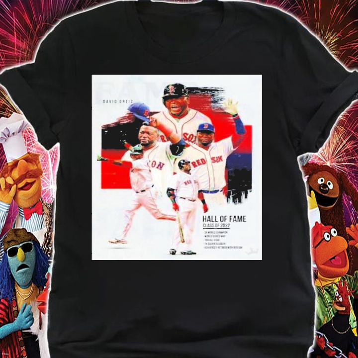 David Ortiz Boston Red Sox Big Papi Hall Of Fame Class Of 2022 Shirt t-shirt shirt