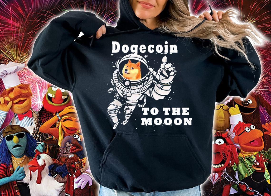 Dogecoin To The Moon New Design T-Shirt t-shirt
