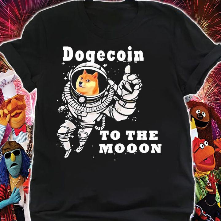 Dogecoin To The Moon New Design T-Shirt t-shirt