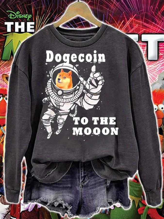 Dogecoin To The Moon New Design T-Shirt t-shirt