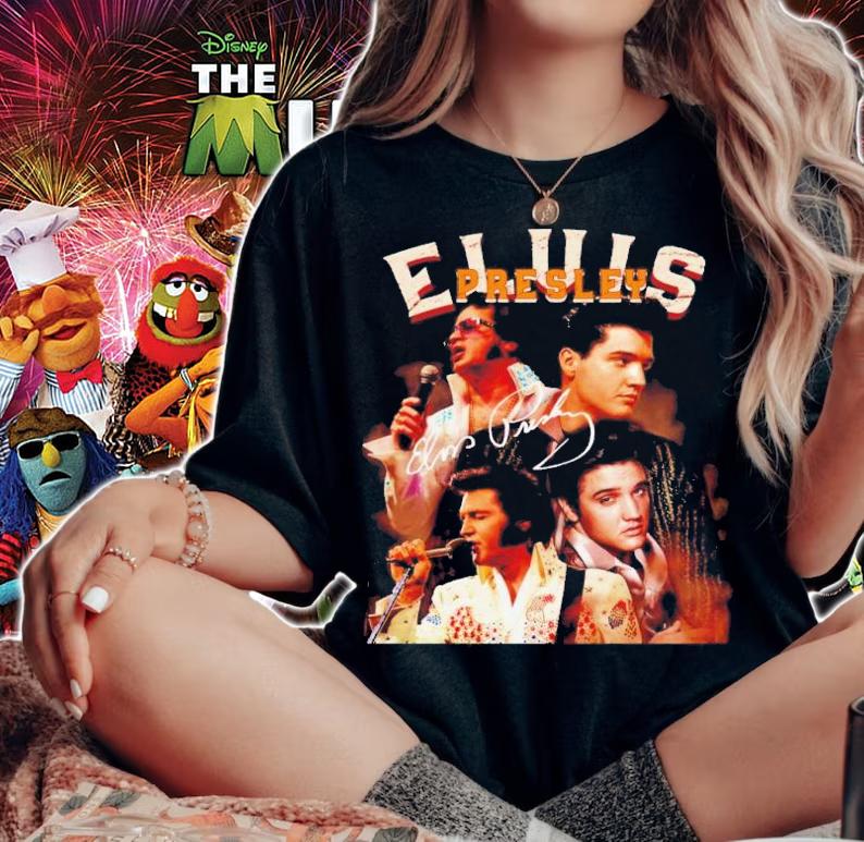Elvis Presley King Of Rock And Roll Shirt t-shirt