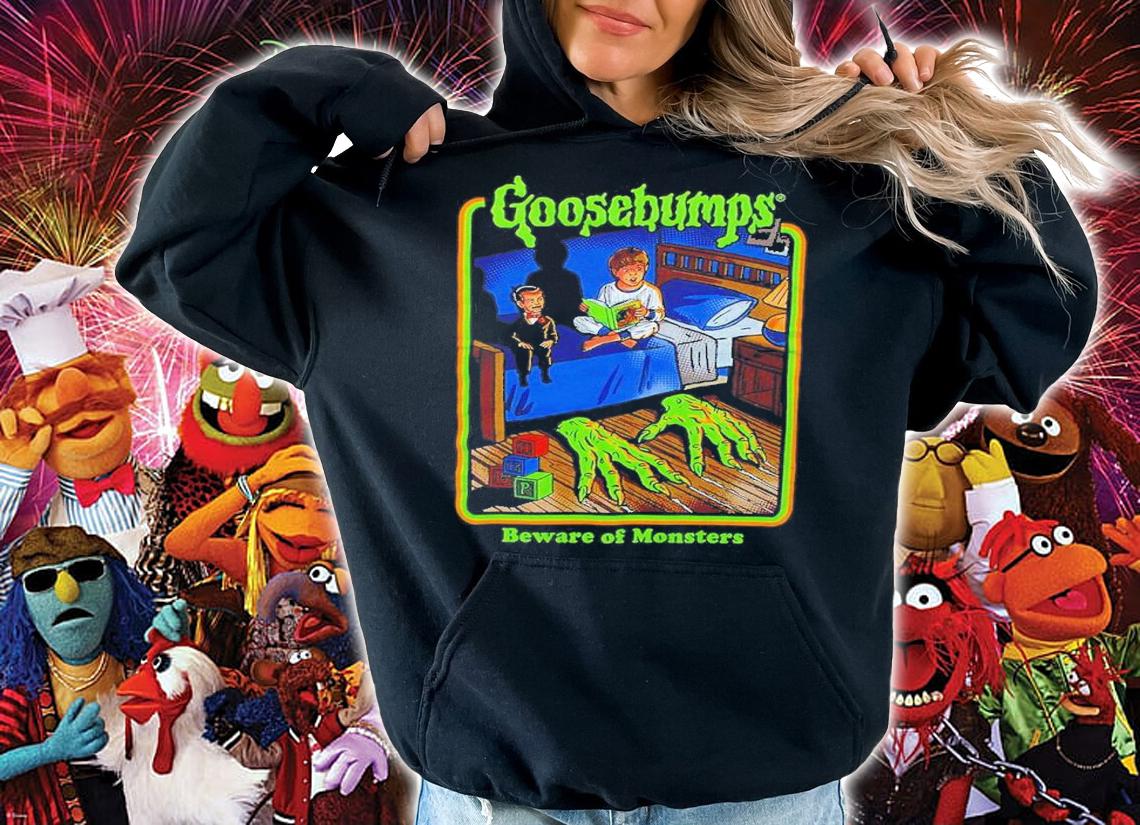 Goosebumps Beware Of Monsters Horror Halloween Shirt t-shirt