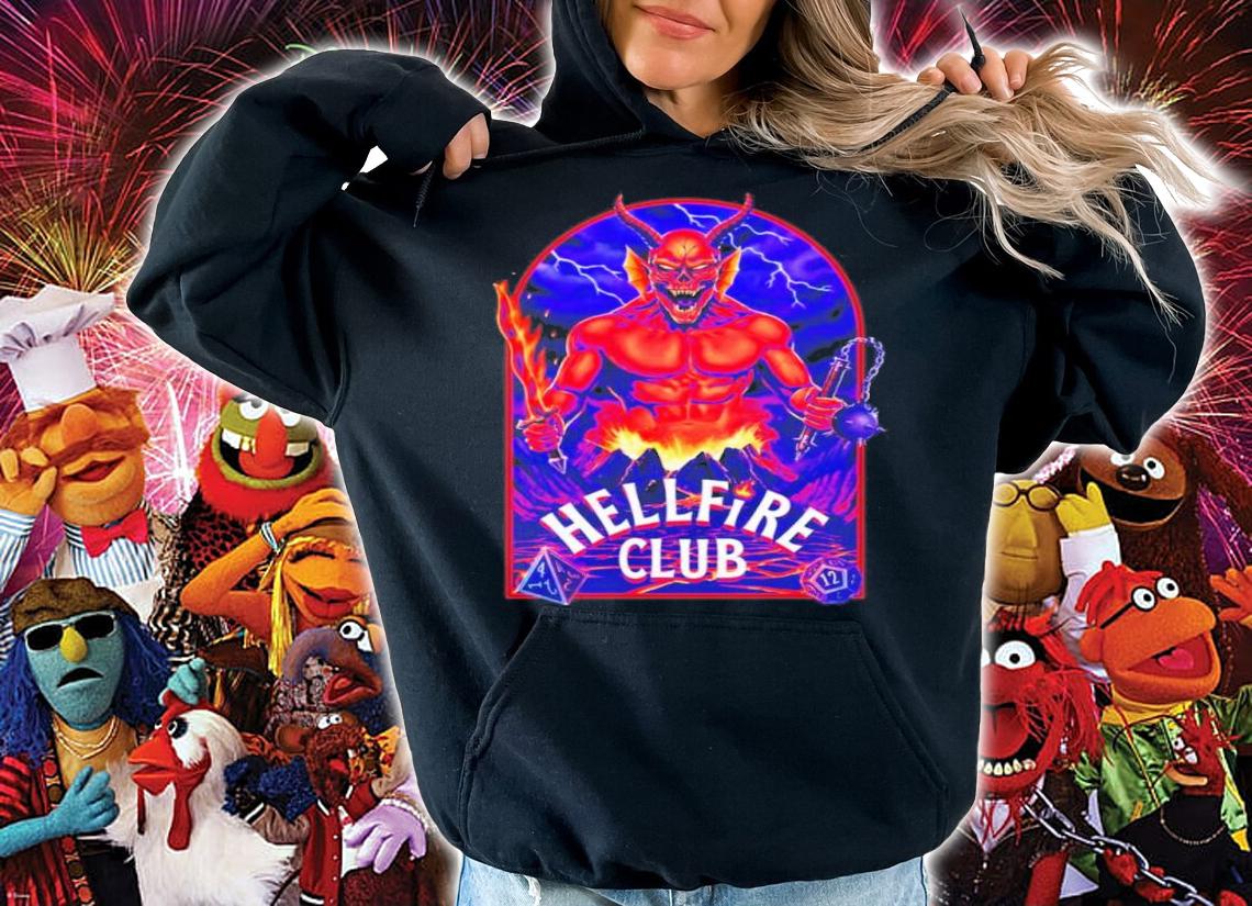 Hellfire Club Fanart Stranger Things Thunder Fire Shirt t-shirt hoodie