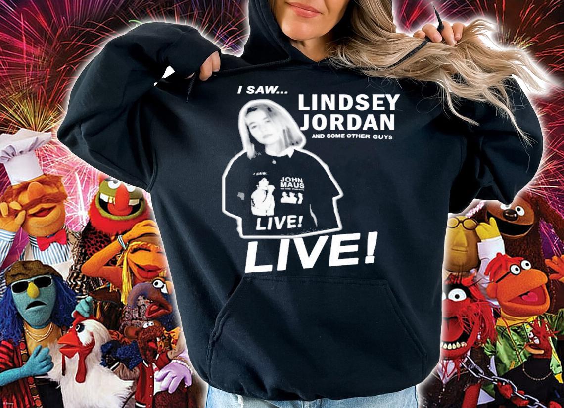I Saw Lindsey Jordan Live 2022 Illustration Shirt t-shirt