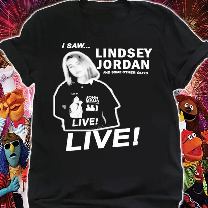 I Saw Lindsey Jordan Live 2022 Illustration Shirt t-shirt