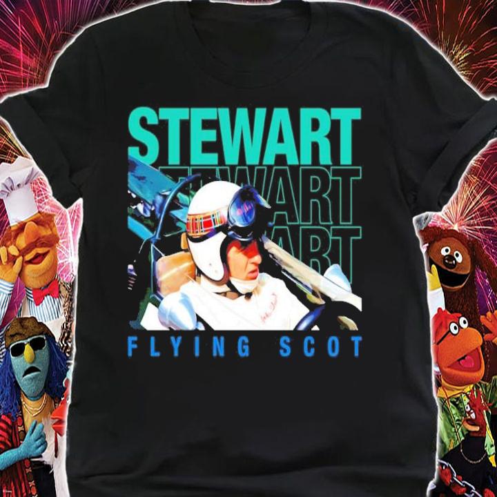Jackie Stewart Helmet F1 Champion 60s 70s Shirt t-shirt