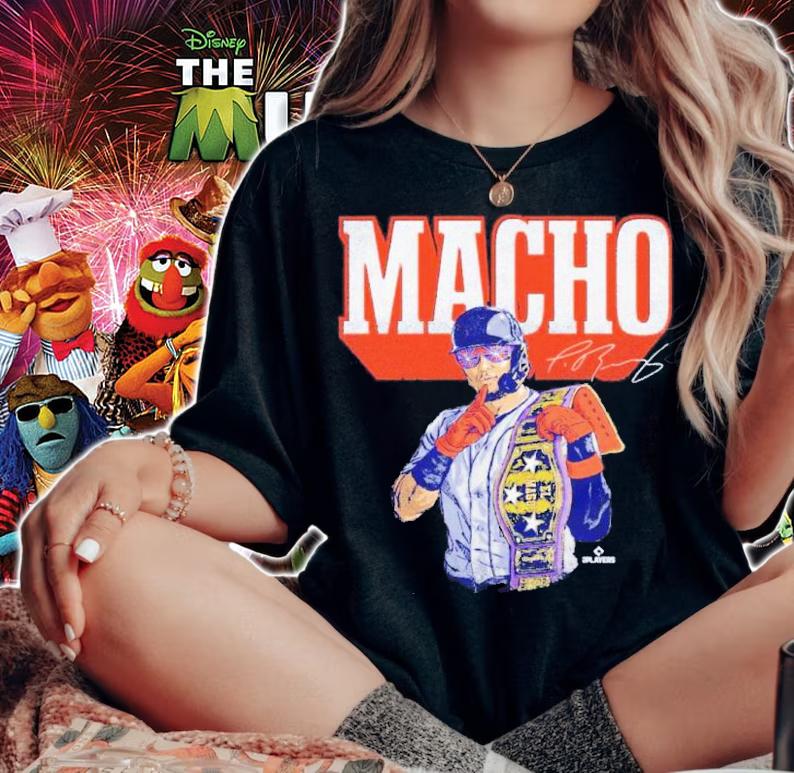 Javier Baez Detroit Macho Baseball Shirt t-shirt