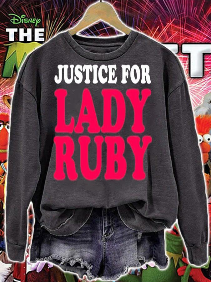 Justice For Lady Ruby Freeman Ladies Shirt t-shirt sweatshirt