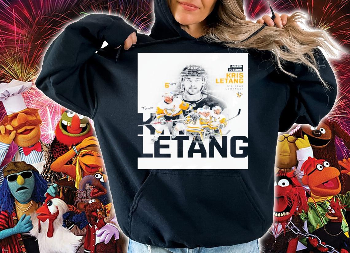 Kris Letang Pittsburgh Penguins Agreed To Terms 6-Year Contract Shirt t-shirt hoodie