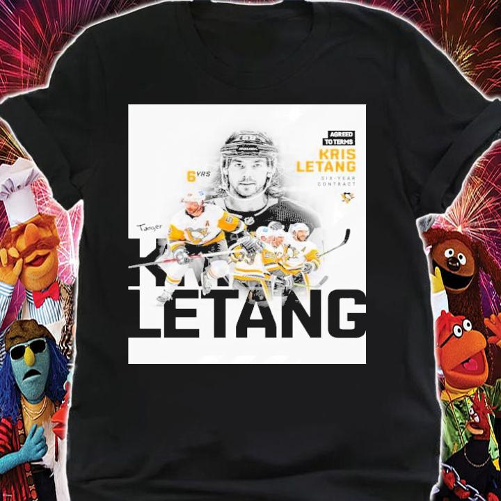 Kris Letang Pittsburgh Penguins Agreed To Terms 6-Year Contract Shirt t-shirt shirt