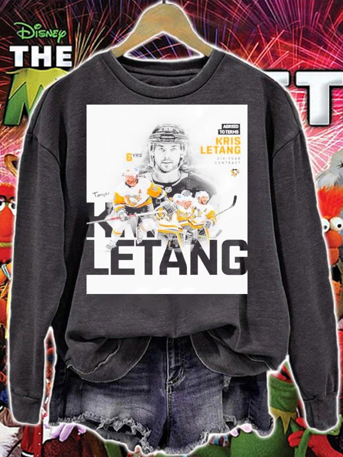 Kris Letang Pittsburgh Penguins Agreed To Terms 6-Year Contract Shirt t-shirt sweatshirt