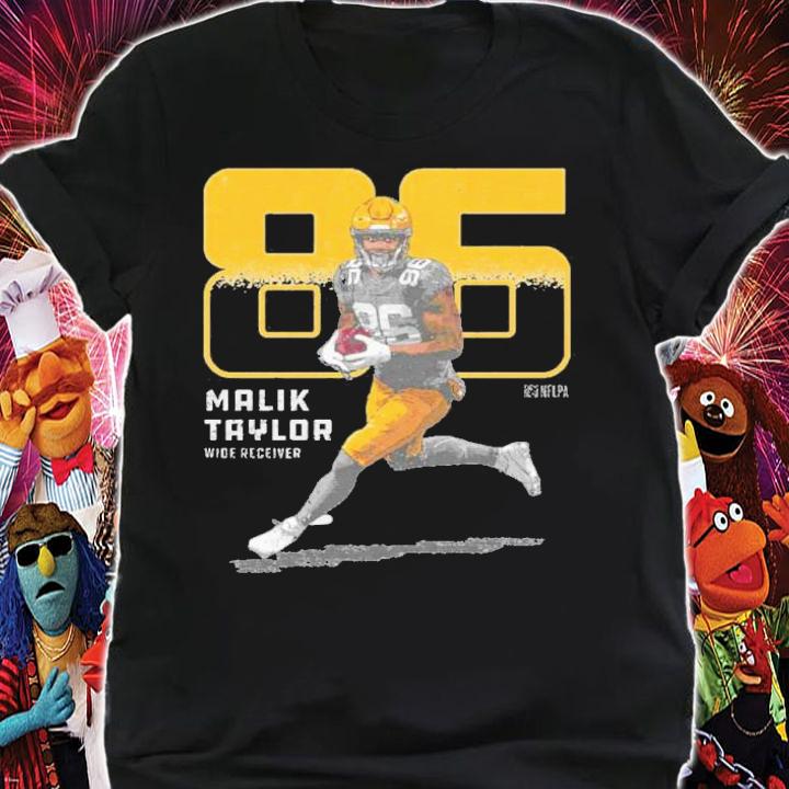 Malik Taylor Green Bay Outline Football Shirt t-shirt shirt