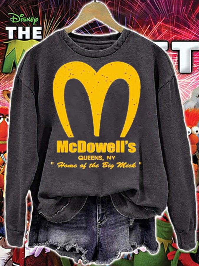 McDowell's Queens Ny Home Of The Big Mick T-Shirt t-shirt