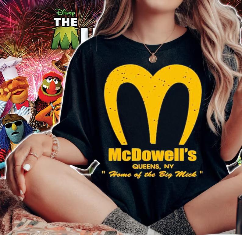 McDowell's Queens Ny Home Of The Big Mick T-Shirt t-shirt