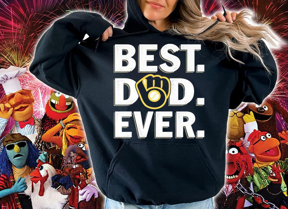 Milwaukee Brewers Best Dad Ever T-Shirt t-shirt