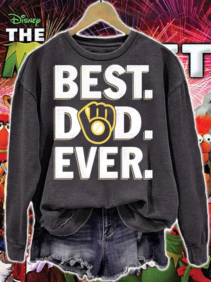 Milwaukee Brewers Best Dad Ever T-Shirt t-shirt