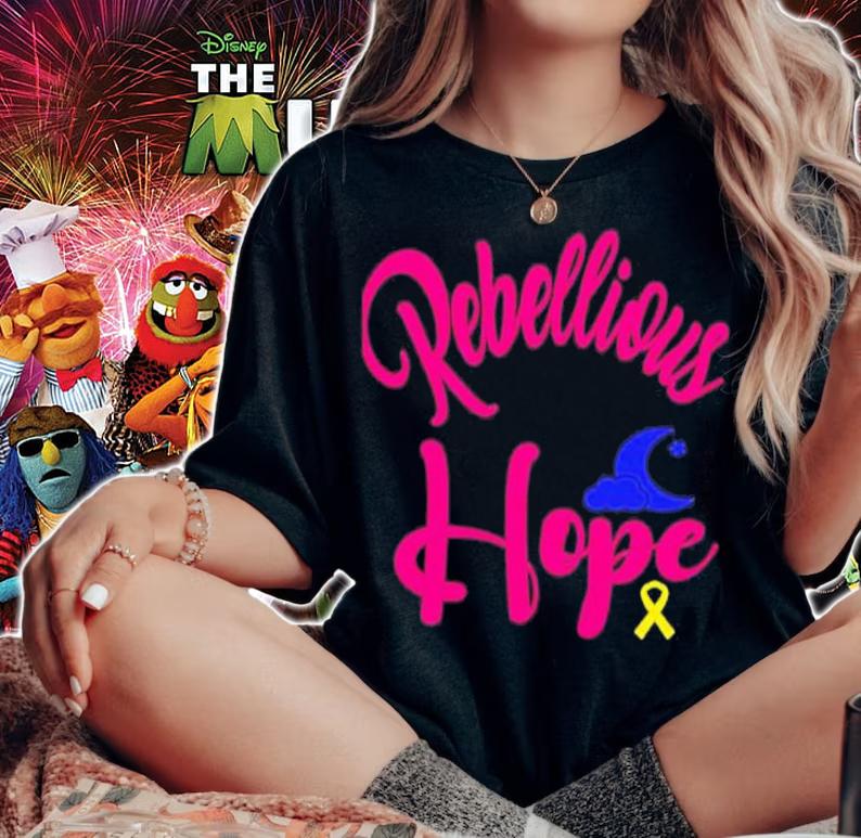 Rebellious Hope Bowel Babe Relaxed Fit Awareness Shirt t-shirt