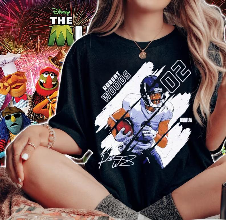 Robert Woods Tennessee Stripes Signature Shirt t-shirt