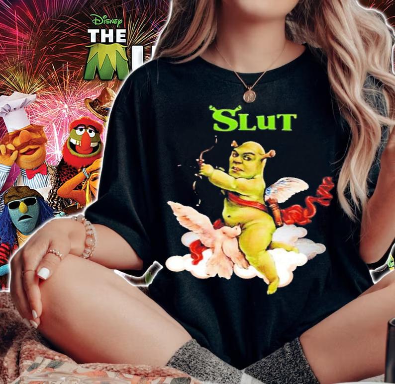 Shrek Slut Funny Shrek Gift Shrek Is Love shirt t-shirt