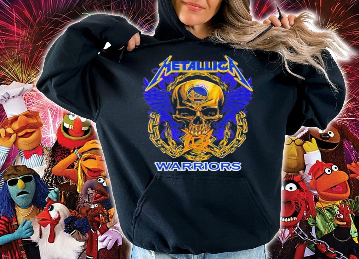 Skull Metallica Golden State Warriors 2022 Shirt t-shirt hoodie
