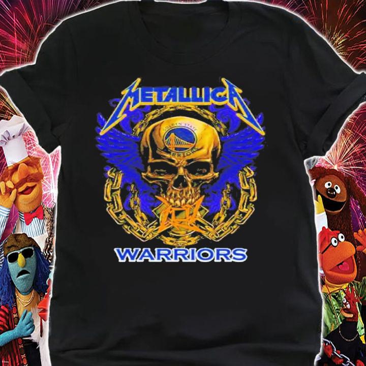 Skull Metallica Golden State Warriors 2022 Shirt t-shirt shirt