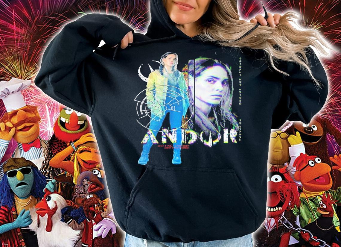 Star Wars Andor Female Rebel Glitched shirt t-shirt