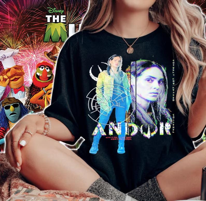 Star Wars Andor Female Rebel Glitched shirt t-shirt