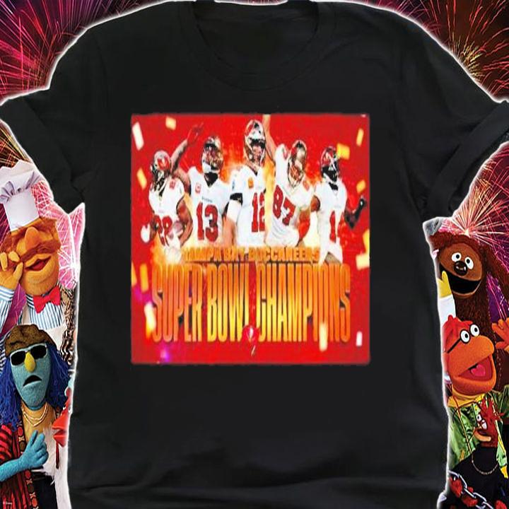 Tampa Bay Buccaneers Super Bowl Champions 2022 Shirt t-shirt