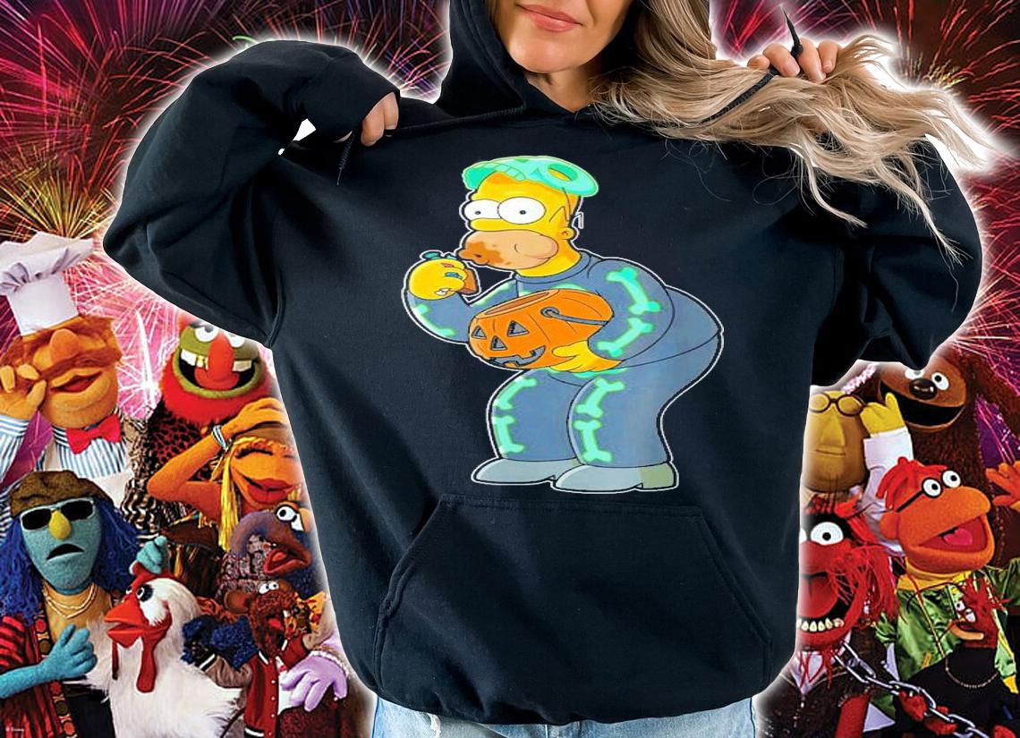 The Simpsons Homer Candy Feast Treehouse Of Horror Halloween T-Shirt t-shirt